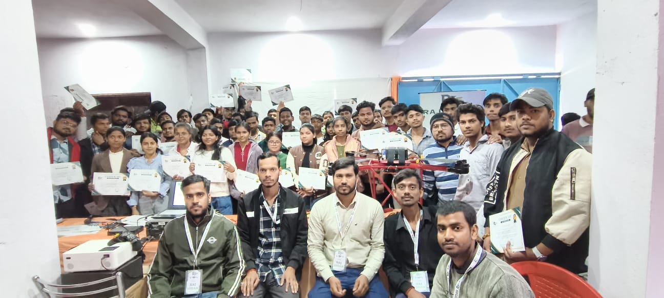 Hands-on drone assembly training